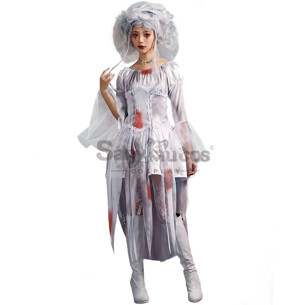 【In Stock】Halloween Cosplay Ghost Costume Family Edition Female / S Costumes