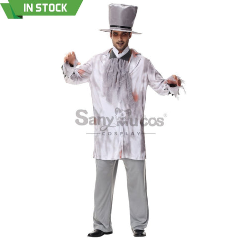 【In Stock】Halloween Cosplay Ghost Costume Family Edition Male / S Costumes