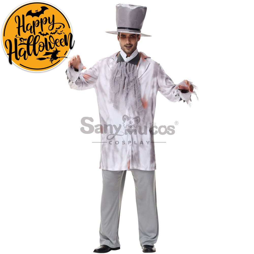 【In Stock】Halloween Cosplay Ghost Costume Family Edition Male / S Costumes