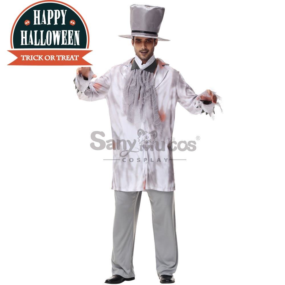 【In Stock】Halloween Cosplay Ghost Costume Family Edition Male / S Costumes