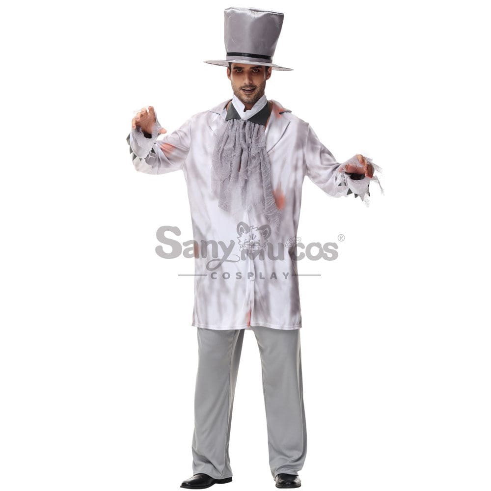 【In Stock】Halloween Cosplay Ghost Costume Family Edition Male / S Costumes