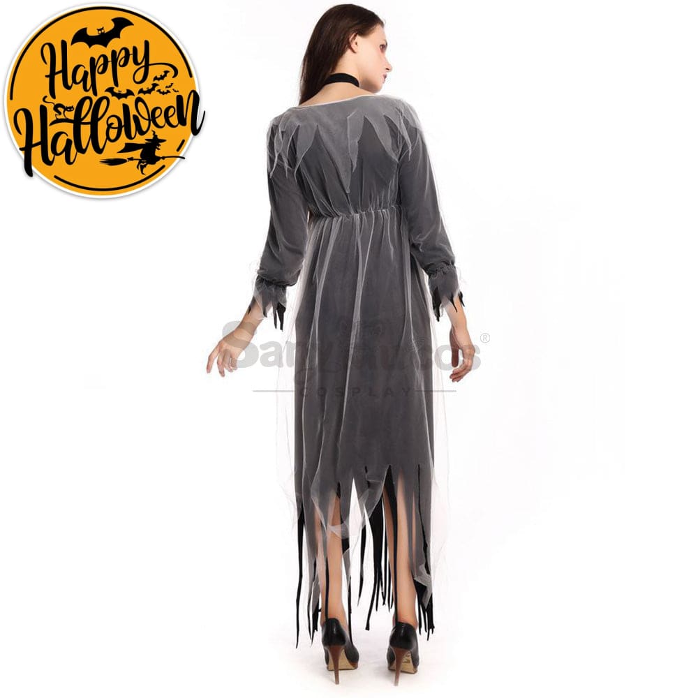 【In Stock】Halloween Cosplay Ghost Wife Costume Costumes