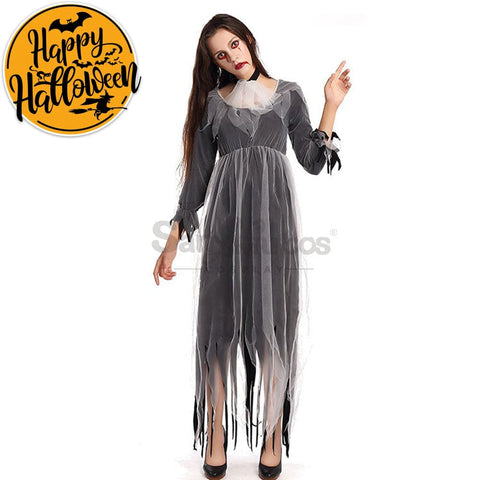 【In Stock】Halloween Cosplay Ghost Wife Costume Costumes