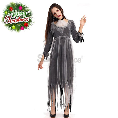 【In Stock】Halloween Cosplay Ghost Wife Costume Costumes