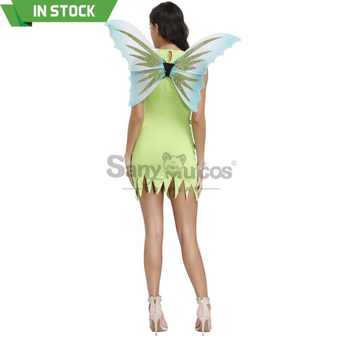 【In Stock】Halloween Cosplay Green Forest Butterfly Costume Costumes