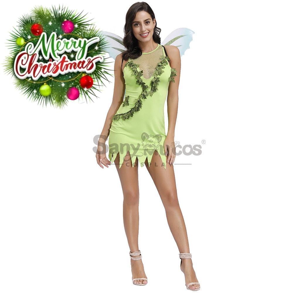 【In Stock】Halloween Cosplay Green Forest Butterfly Costume Costumes