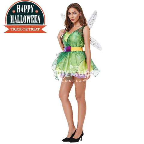 【In Stock】Halloween Cosplay Green Forest Dragonfly Costume Costumes