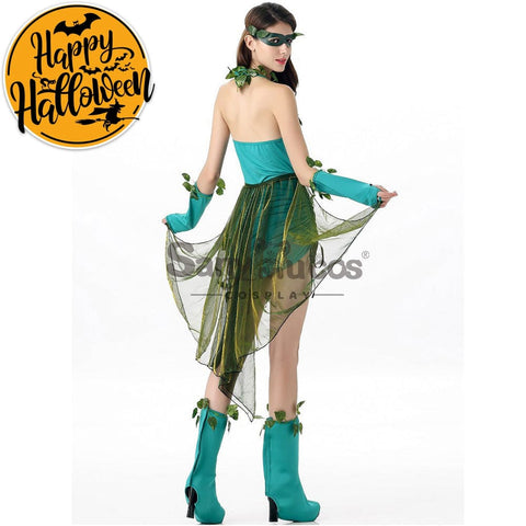 【In Stock】Halloween Cosplay Green Forest Dryad Costume Costumes