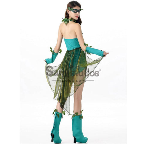 【In Stock】Halloween Cosplay Green Forest Dryad Costume Costumes