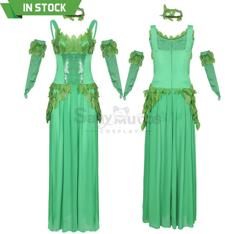 【In Stock】Halloween Cosplay Green Forest Elves Dress Costume Costumes