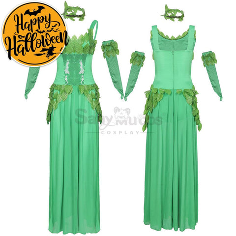 【In Stock】Halloween Cosplay Green Forest Elves Dress Costume Costumes