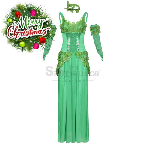 【In Stock】Halloween Cosplay Green Forest Elves Dress Costume Costumes