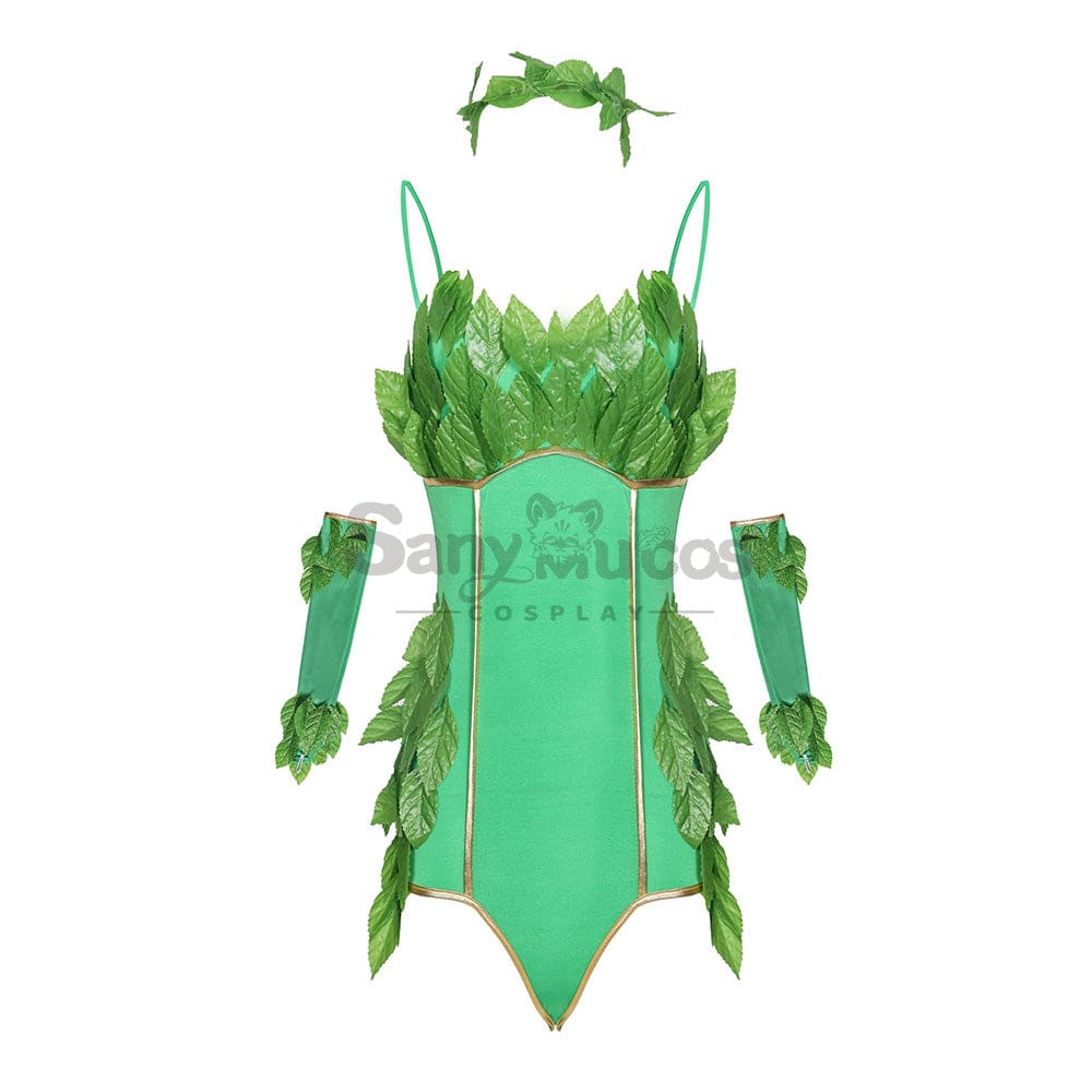 【In Stock】Halloween Cosplay Green Forest Elves Jumpsuit Costume Costumes