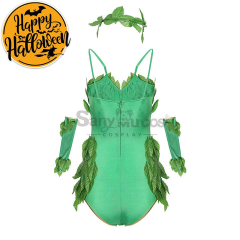 【In Stock】Halloween Cosplay Green Forest Elves Jumpsuit Costume Costumes