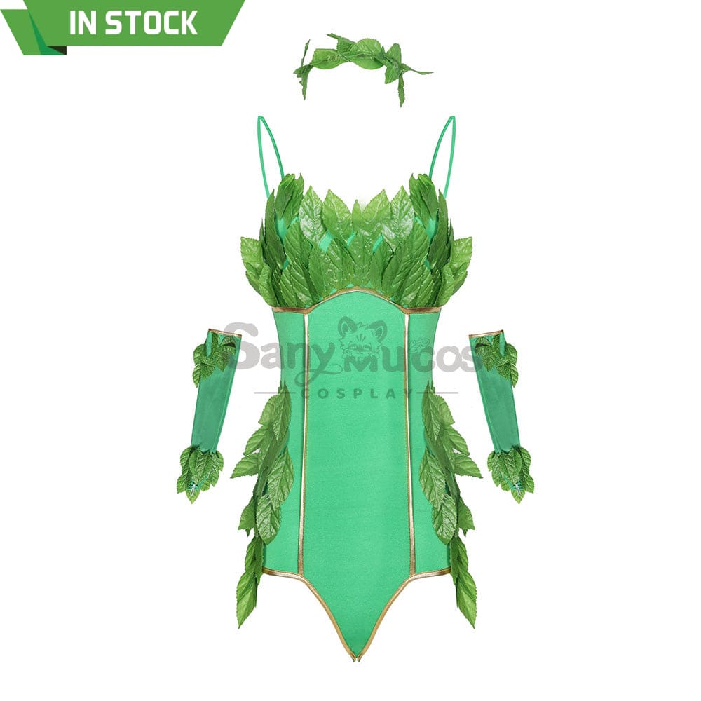 【In Stock】Halloween Cosplay Green Forest Elves Jumpsuit Costume Costumes