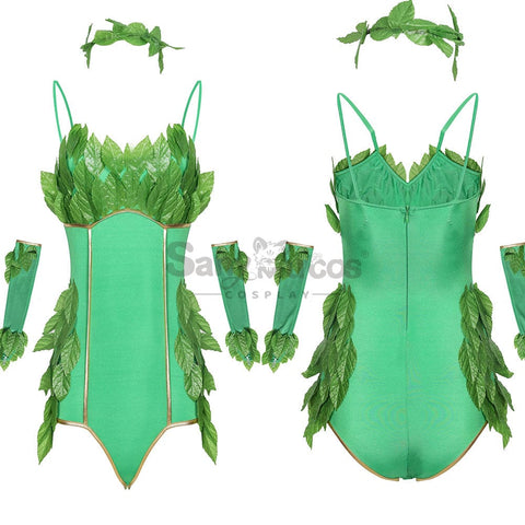 【In Stock】Halloween Cosplay Green Forest Elves Jumpsuit Costume Costumes