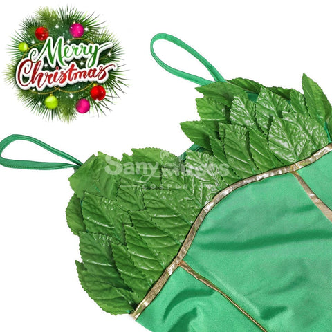 【In Stock】Halloween Cosplay Green Forest Elves Jumpsuit Costume Costumes