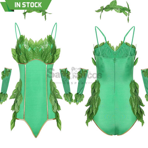 【In Stock】Halloween Cosplay Green Forest Elves Jumpsuit Costume Costumes