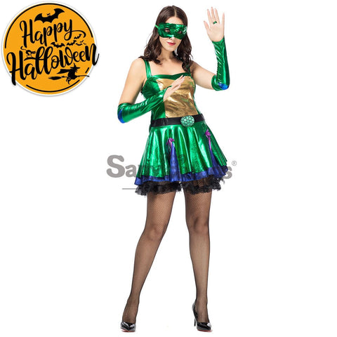 【In Stock】Halloween Cosplay Green Forest Flying Girl Costume Costumes