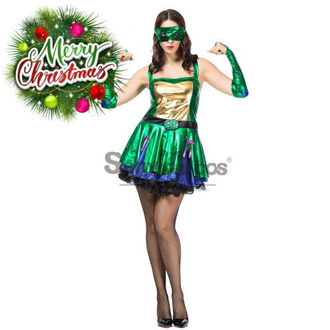 【In Stock】Halloween Cosplay Green Forest Flying Girl Costume Costumes