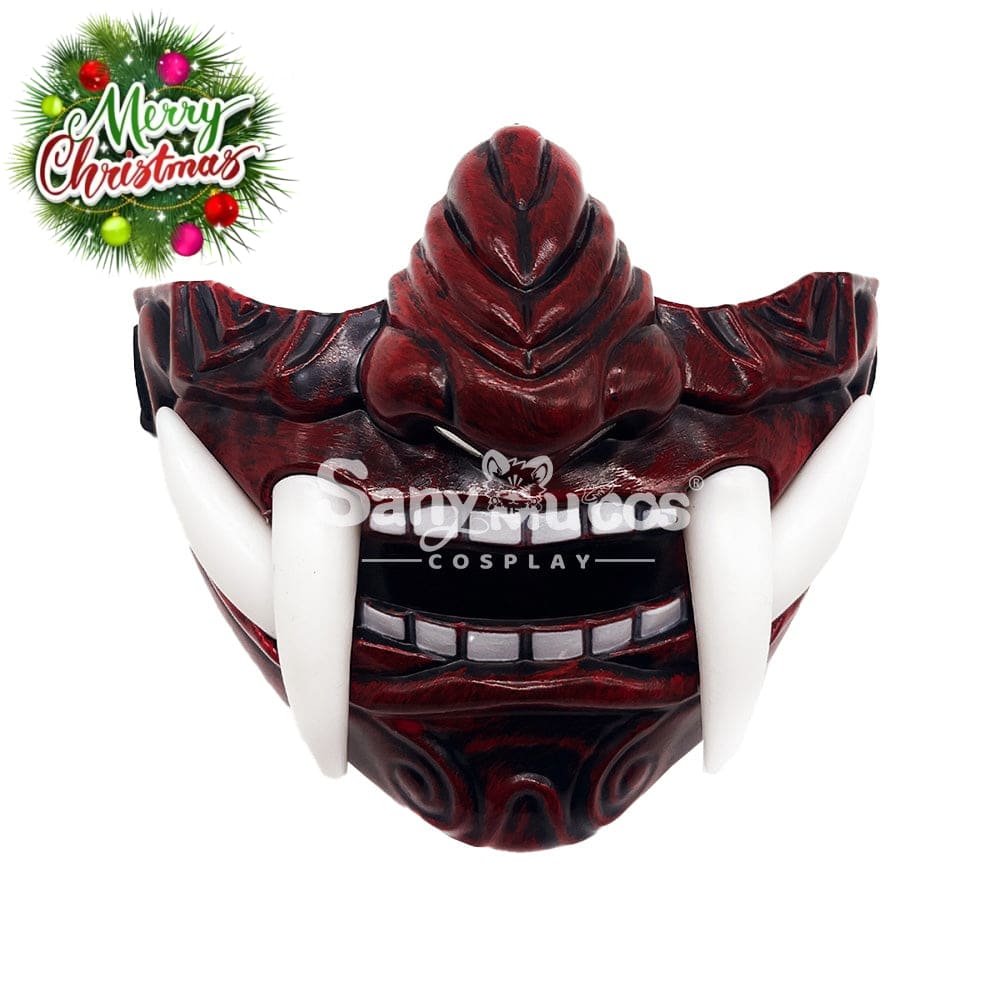 【In Stock】Halloween Cosplay Hannya Mask Props Prop