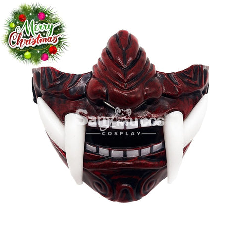 【In Stock】Halloween Cosplay Hannya Mask Props Prop