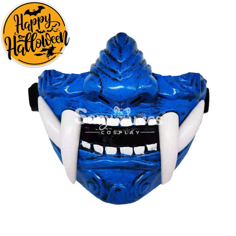【In Stock】Halloween Cosplay Hannya Mask Props Prop