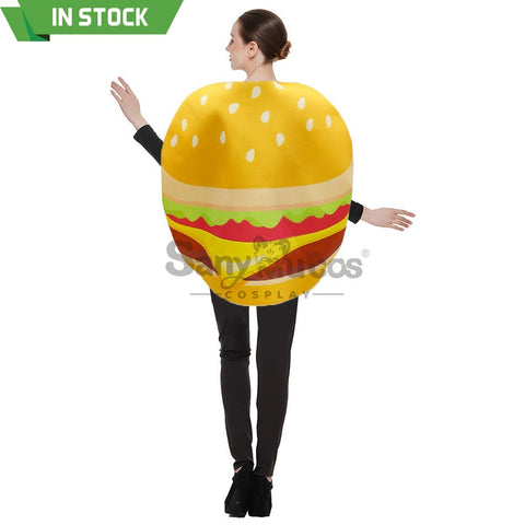 【In Stock】Halloween Cosplay Hotdog/Hamburger Costume Costumes