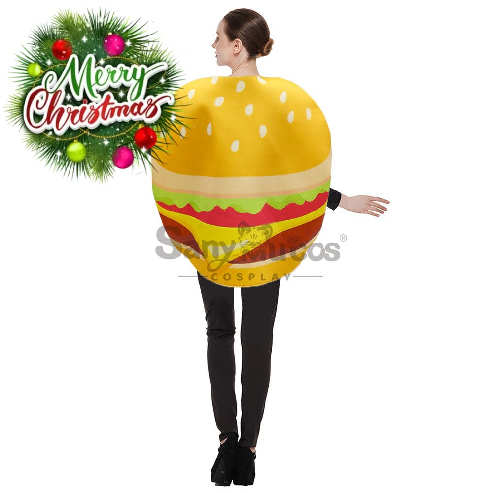 【In Stock】Halloween Cosplay Hotdog/Hamburger Costume Costumes