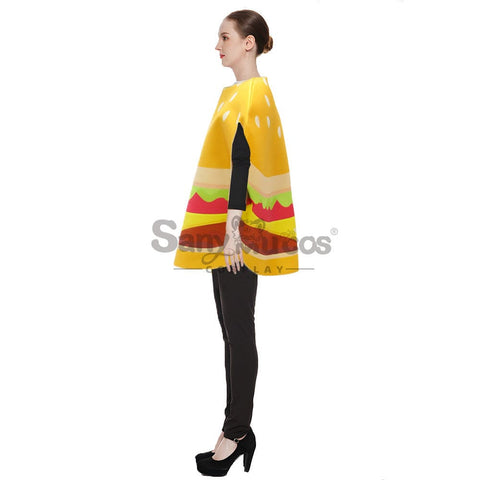 【In Stock】Halloween Cosplay Hotdog/Hamburger Costume Costumes