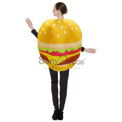 【In Stock】Halloween Cosplay Hotdog/Hamburger Costume Costumes