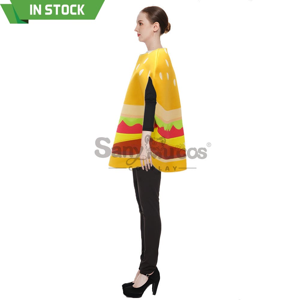 【In Stock】Halloween Cosplay Hotdog/Hamburger Costume Costumes