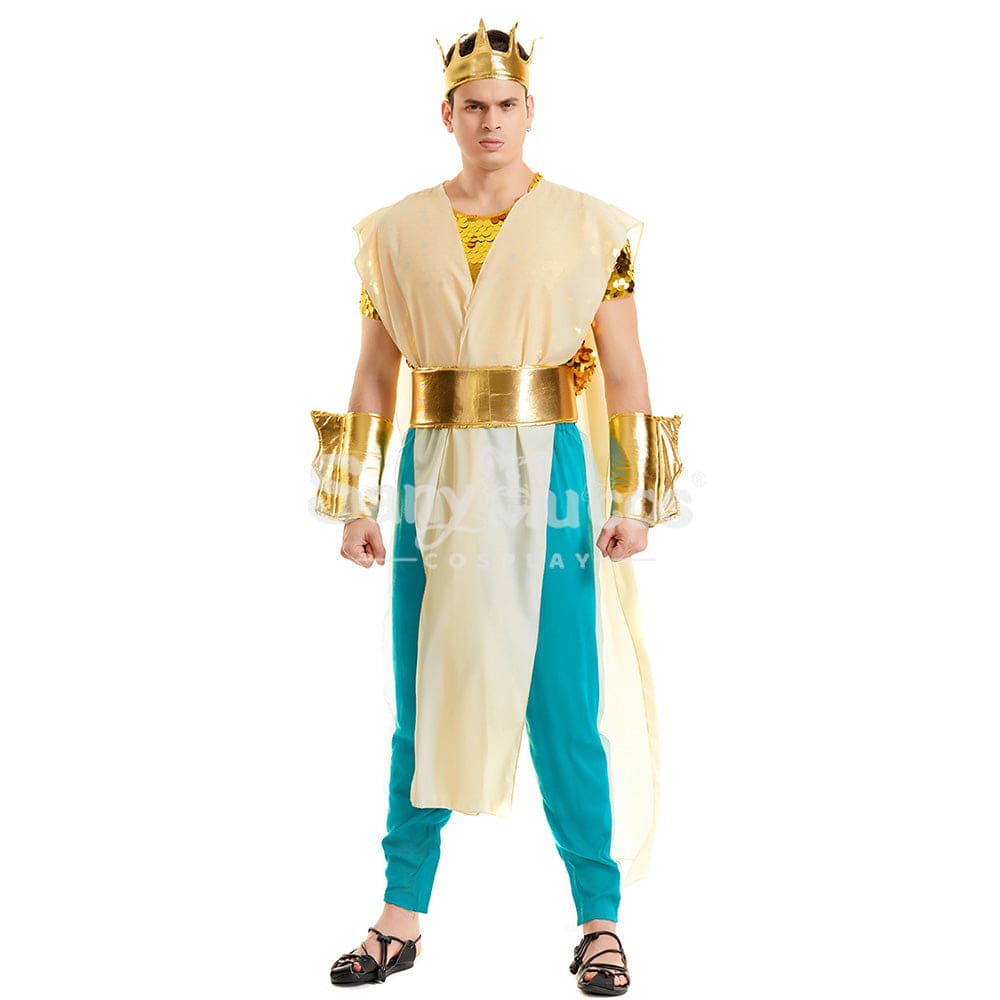 【In Stock】Halloween Cosplay King Of Atlantis Costume Costumes