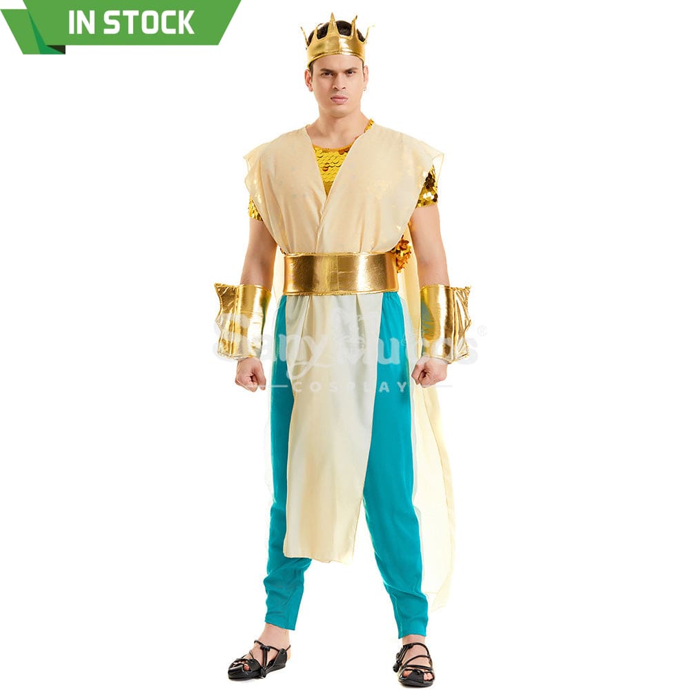 【In Stock】Halloween Cosplay King Of Atlantis Costume Costumes