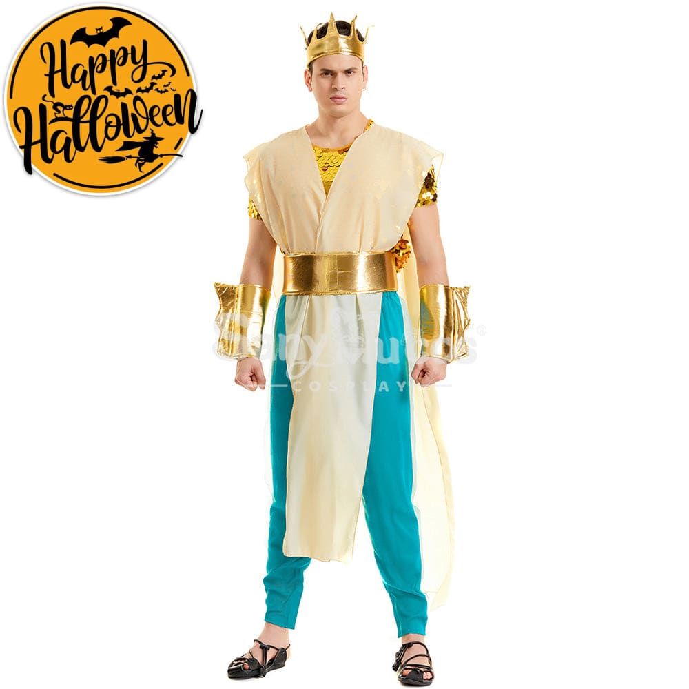 【In Stock】Halloween Cosplay King Of Atlantis Costume Costumes