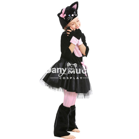 【In Stock】Halloween Cosplay Kitten Costume Kid Size Costumes