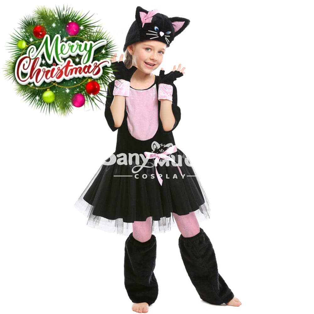 【In Stock】Halloween Cosplay Kitten Costume Kid Size Costumes