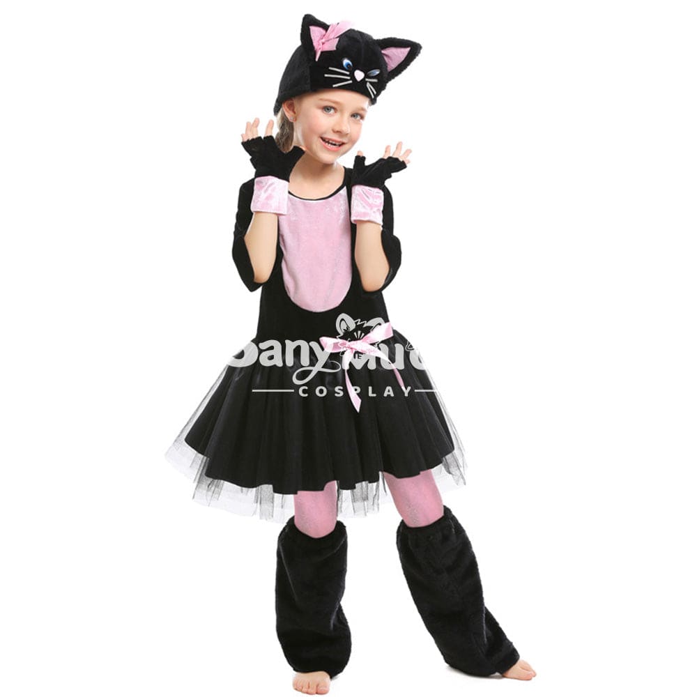 【In Stock】Halloween Cosplay Kitten Costume Kid Size Costumes