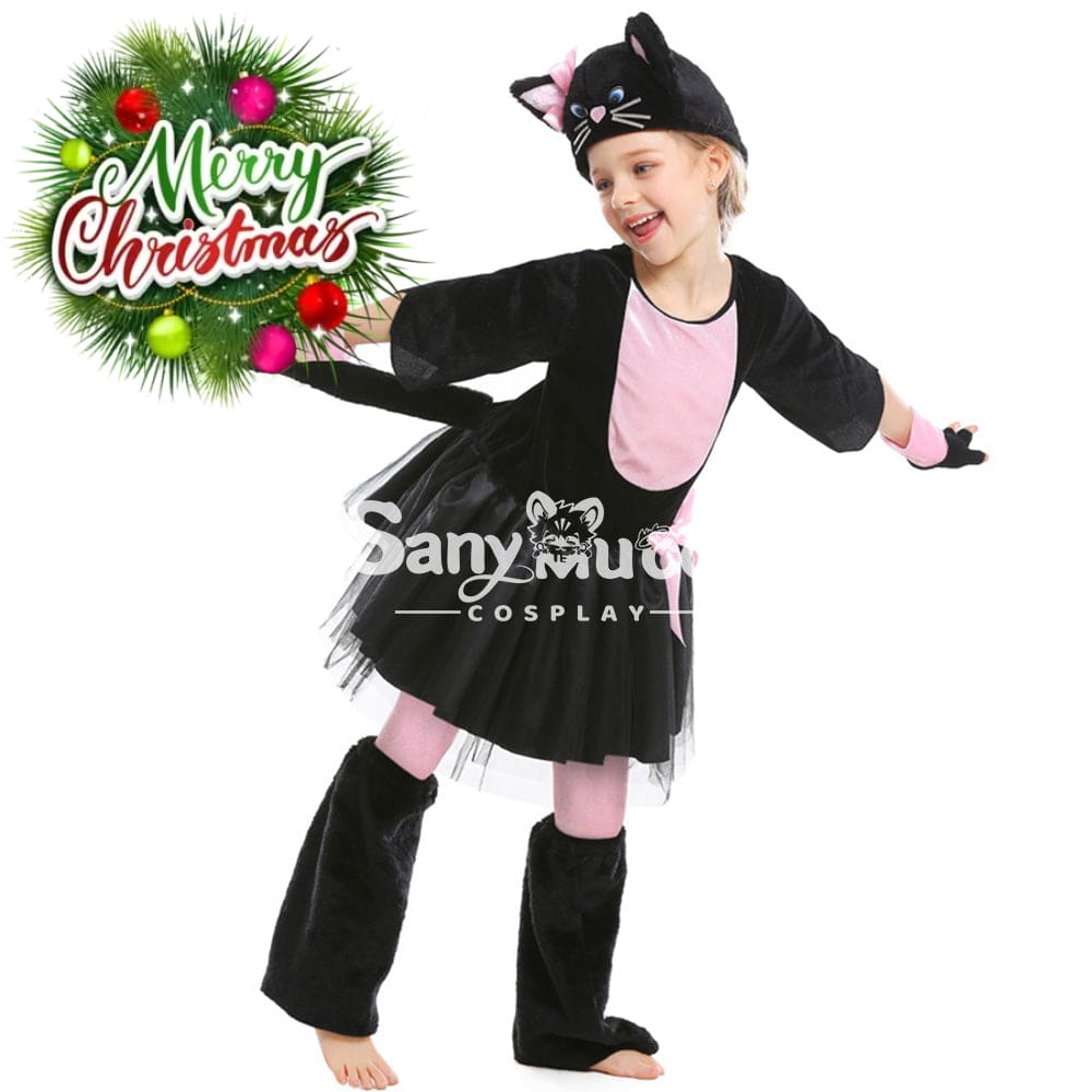 【In Stock】Halloween Cosplay Kitten Costume Kid Size Costumes