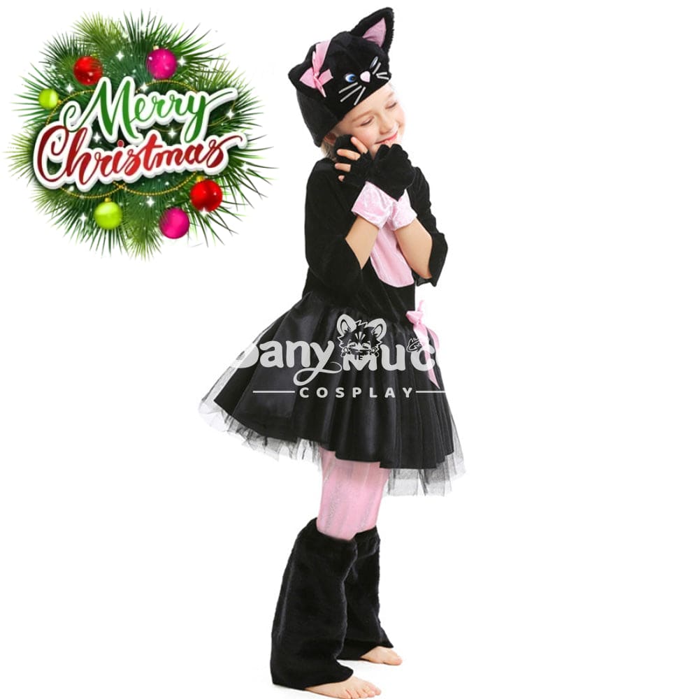 【In Stock】Halloween Cosplay Kitten Costume Kid Size Costumes