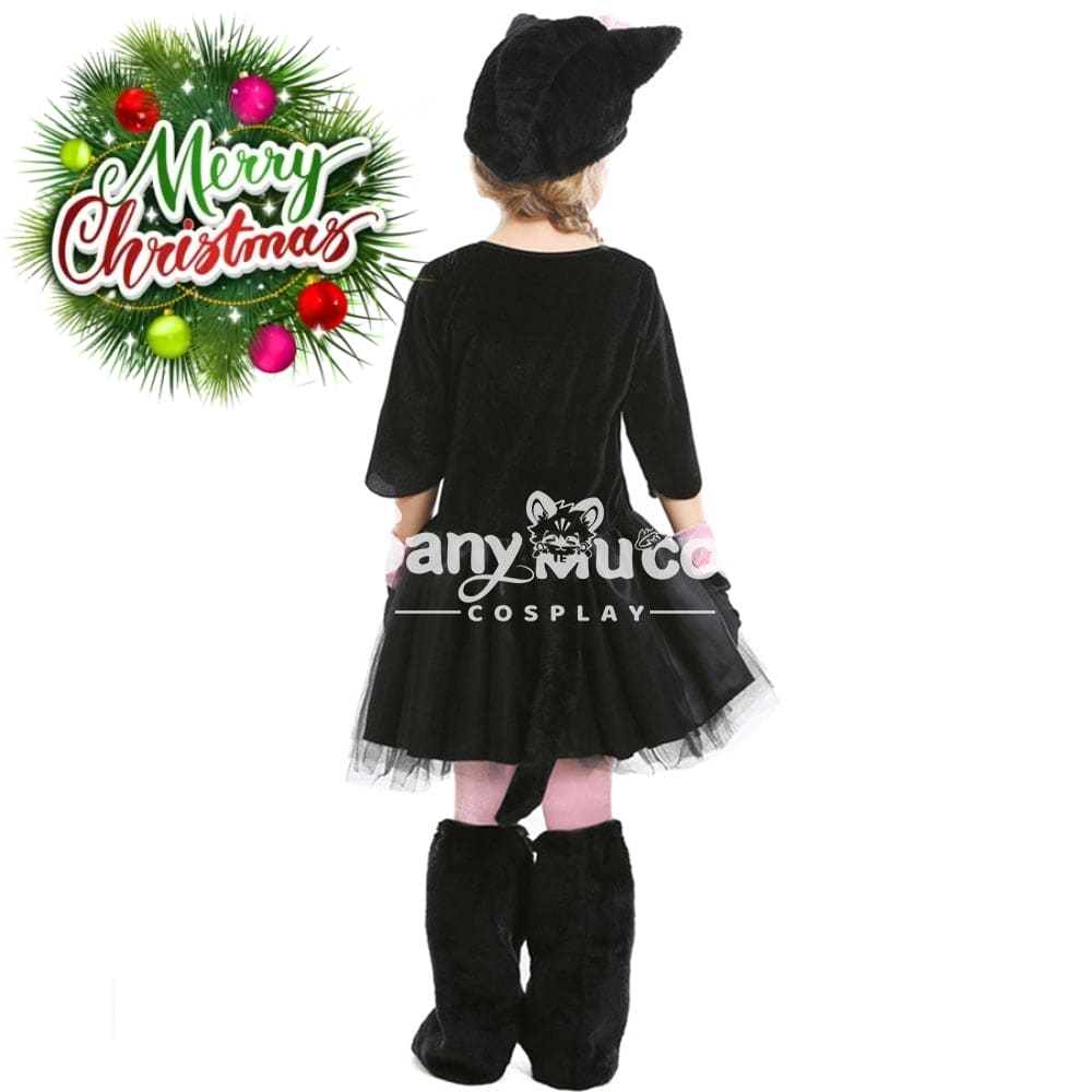 【In Stock】Halloween Cosplay Kitten Costume Kid Size Costumes