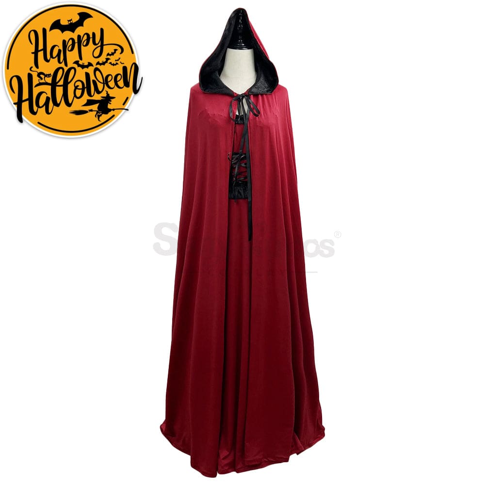 【In Stock】Halloween Cosplay Little Red Riding Hood Adult Stage Performance Costume Costumes