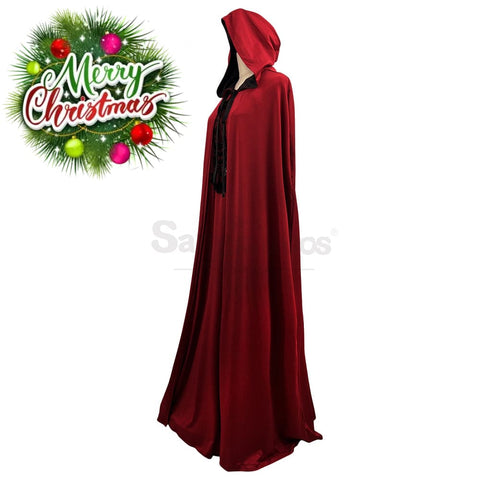 【In Stock】Halloween Cosplay Little Red Riding Hood Adult Stage Performance Costume Costumes