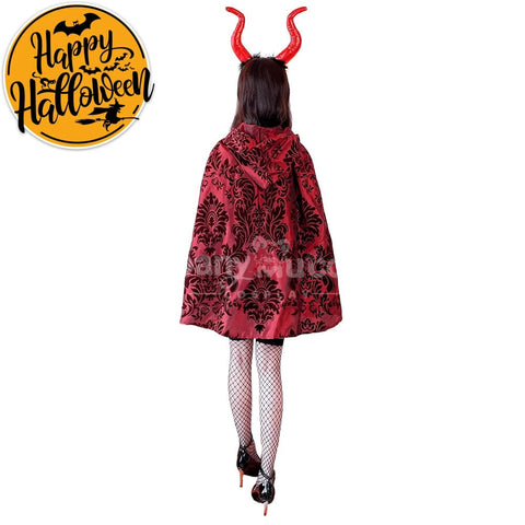 【In Stock】Halloween Cosplay Little Red Riding Hood Cloak Stage Performance Costume Costumes