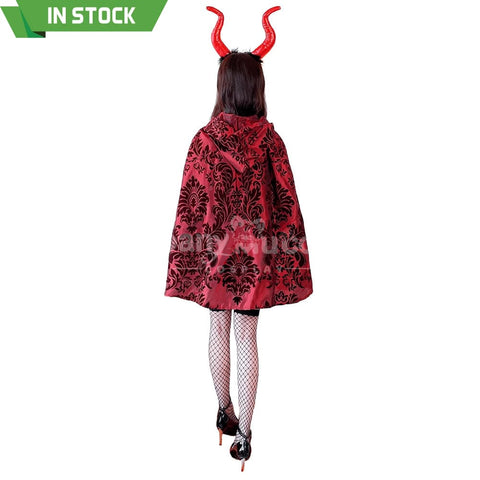 【In Stock】Halloween Cosplay Little Red Riding Hood Cloak Stage Performance Costume Costumes