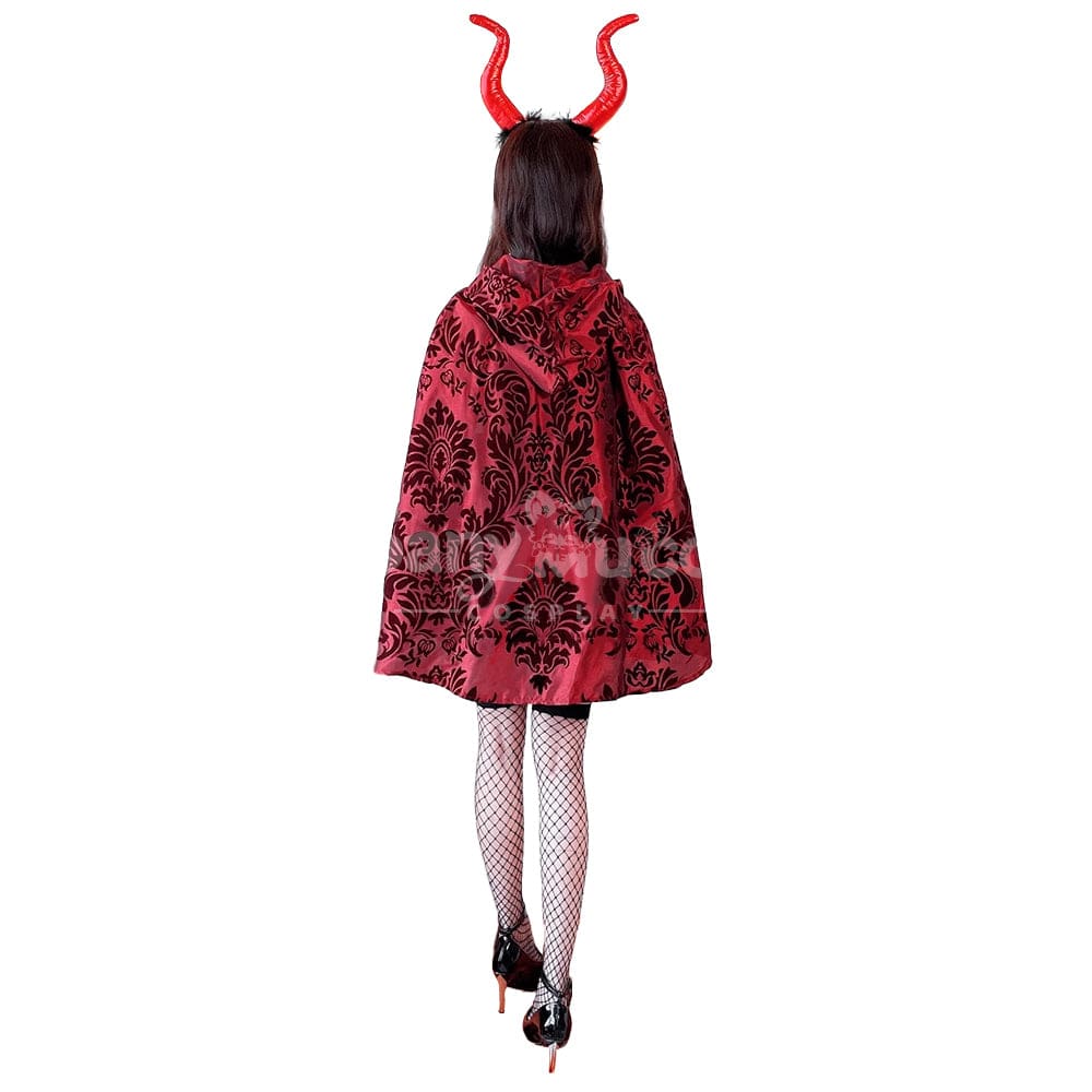 【In Stock】Halloween Cosplay Little Red Riding Hood Cloak Stage Performance Costume Costumes