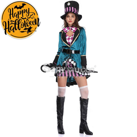 【In Stock】Halloween Cosplay Magician Costume Costumes