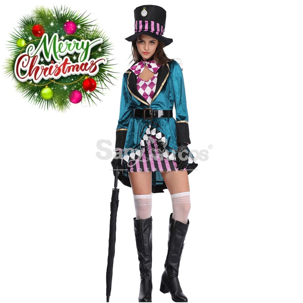 【In Stock】Halloween Cosplay Magician Costume Costumes