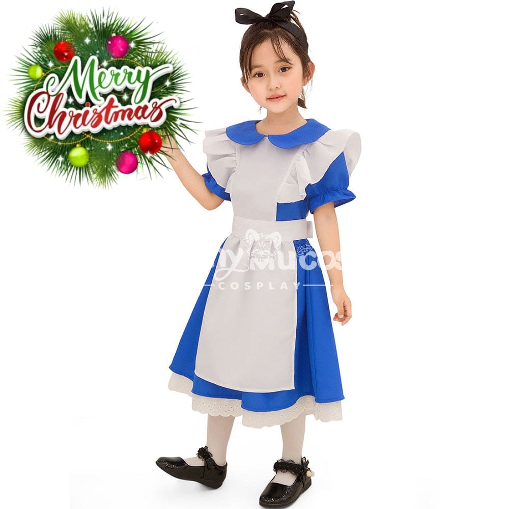 【In Stock】Halloween Cosplay Maid Costume Kid Size Costumes