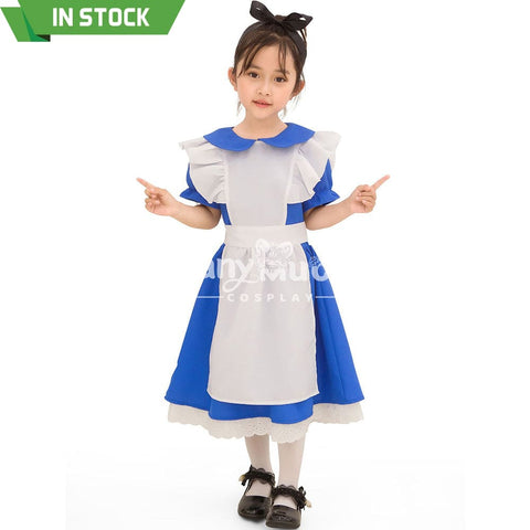 【In Stock】Halloween Cosplay Maid Costume Kid Size Costumes